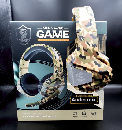 Audifonos Gamer Ain-gm780 Para Ps4 Xbox One Pc Microfono